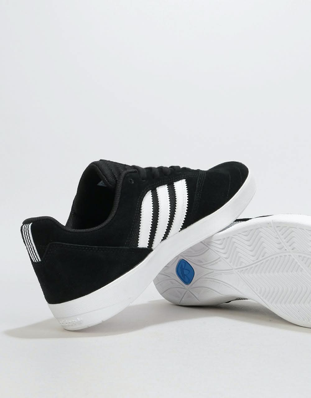 Adidas Suciu ADV II Skate Shoes - Core Black/White/Gold Metallic