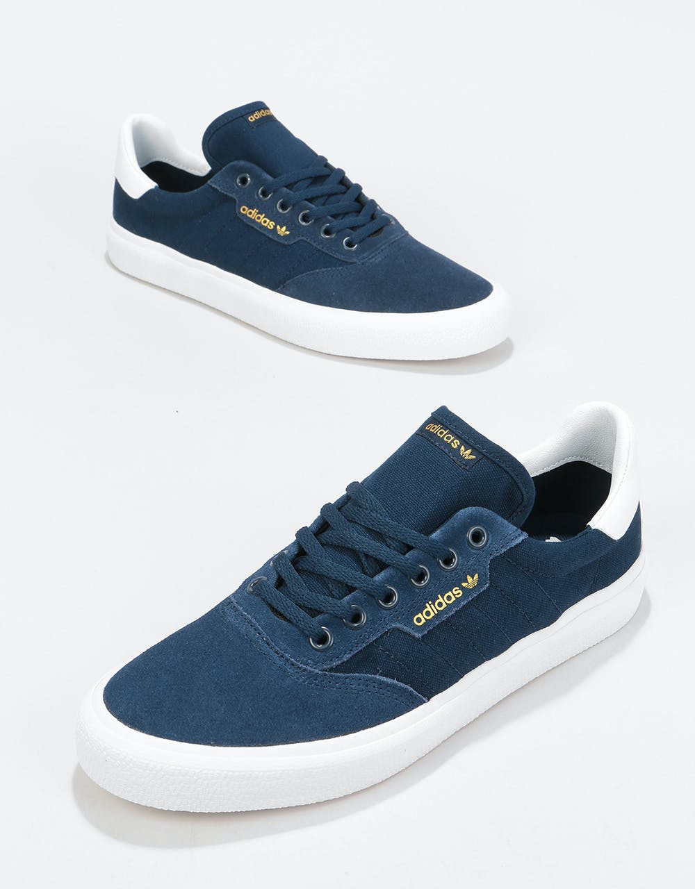 Adidas 3MC Skate Shoes - Collegiate Navy/White/Collegiate Navy