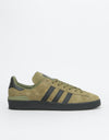 adidas MJ Campus ADV Skate Shoes - Olive Cargo/Core Black/Gold
