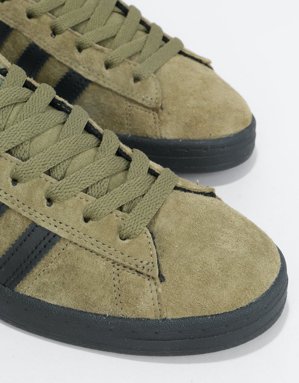 Adidas MJ Campus ADV Skate Shoes - Olive Cargo/Core Black/Gold