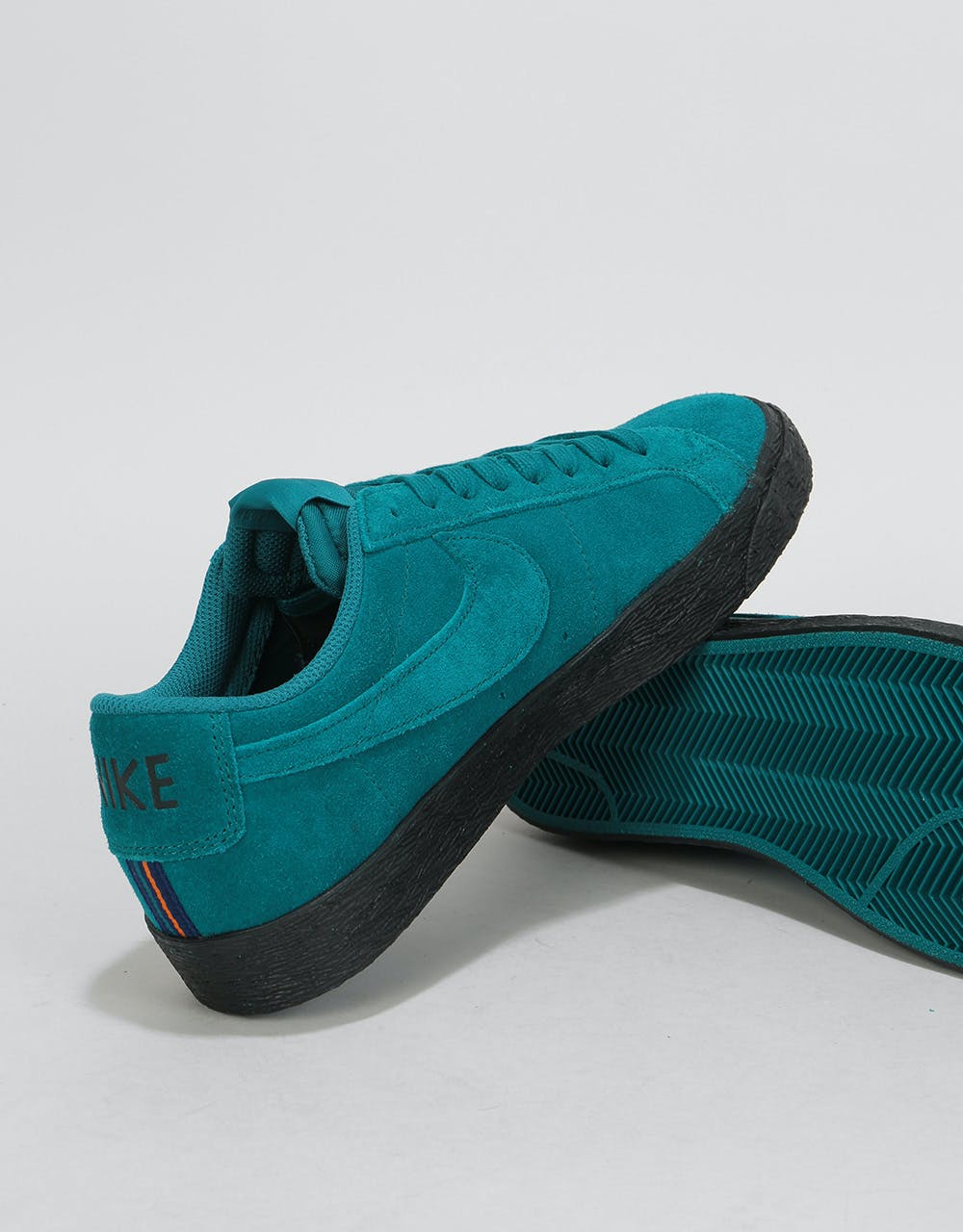 Nike SB Zoom Blazer Low Skate Shoes - Geode Teal/Geode Teal-Black
