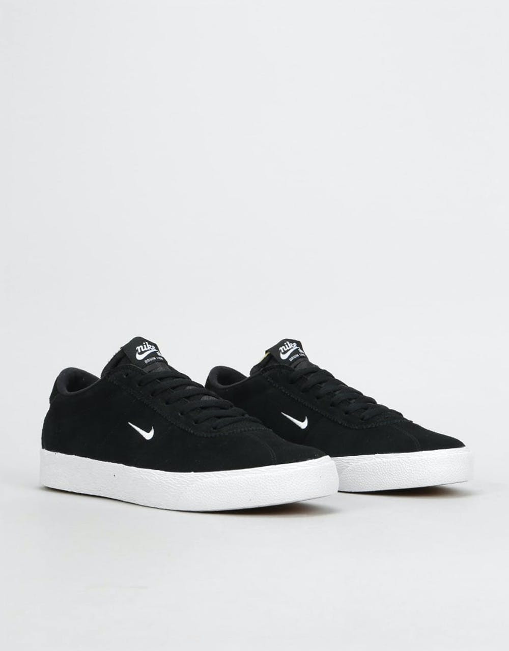 Nike SB Zoom Bruin Ultra Skate Shoes - Black/White-Gum Light Brown
