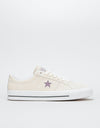 Converse One Star Pro Ox Skate Shoes - Egret/Violet Dust/White