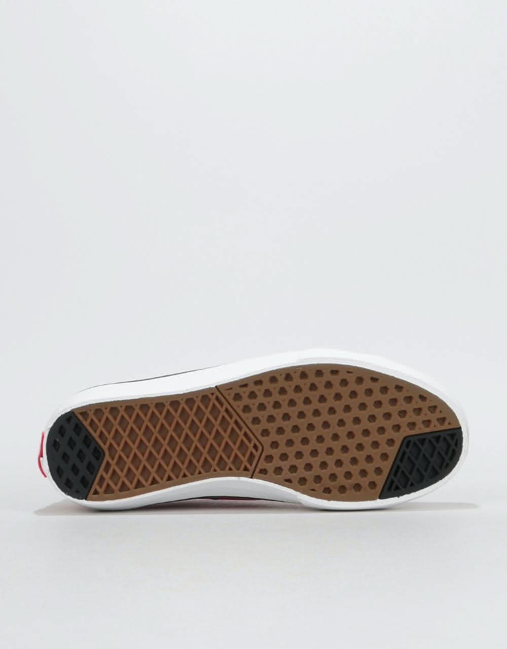 Vans TNT AP Skate Shoes - Black/Magenta/White
