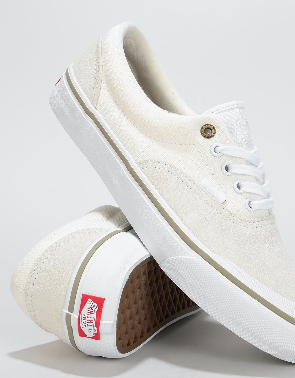 Vans Era Pro Skate Shoes - (Dakota Roche) Marshmallow/White