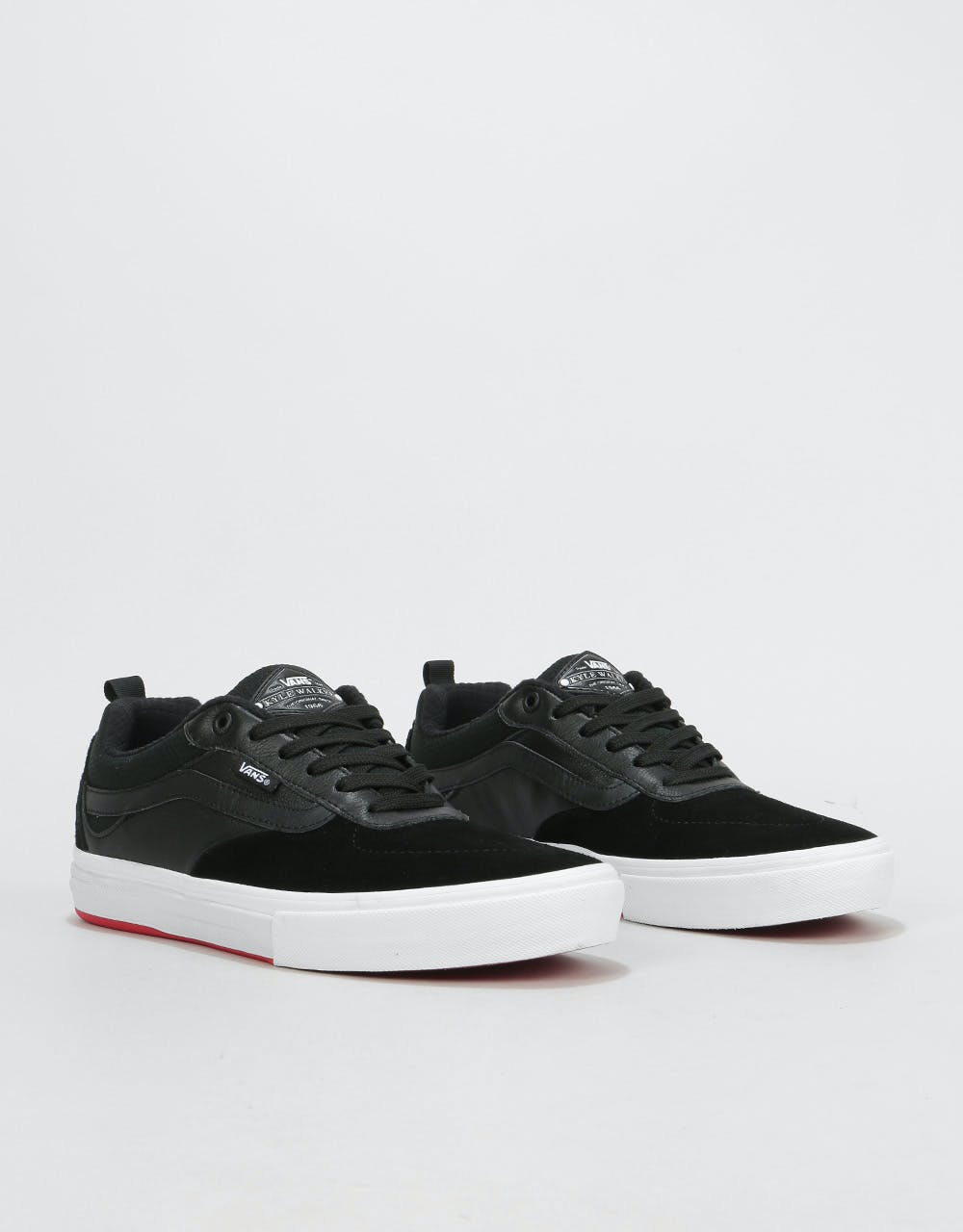 Vans Kyle Walker Pro Skate Shoes - Black/Red