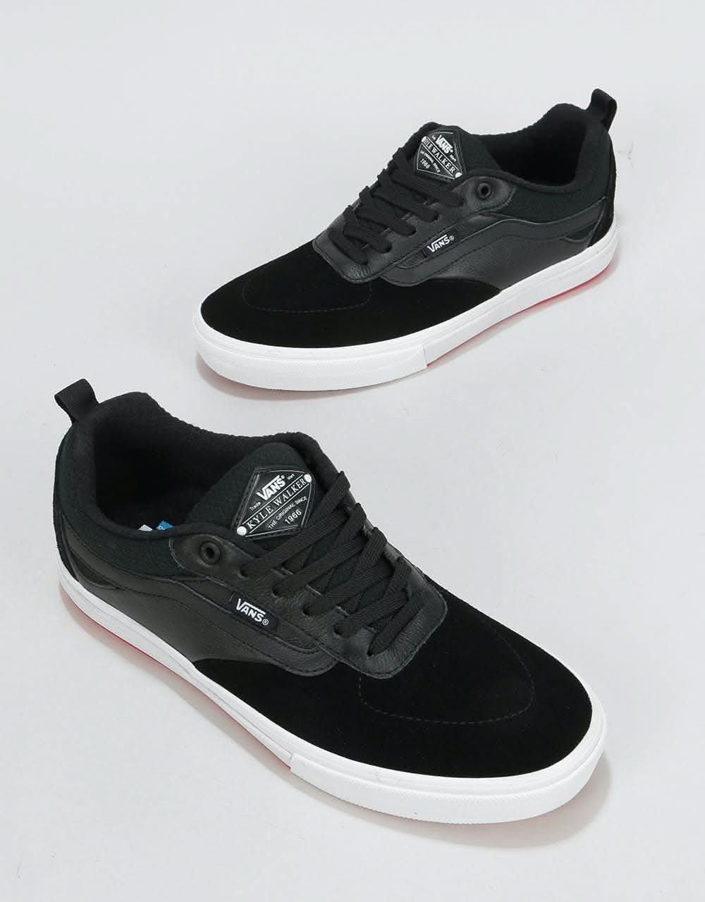 Vans Kyle Walker Pro Skate Shoes - Black/Red