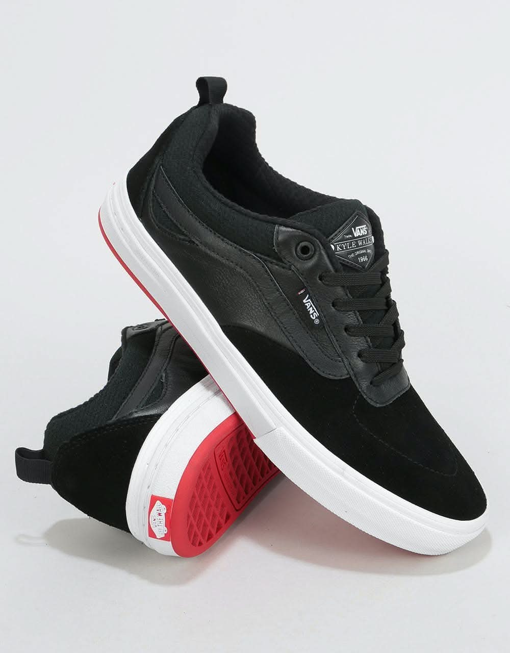 Vans Kyle Walker Pro Skate Shoes - Black/Red