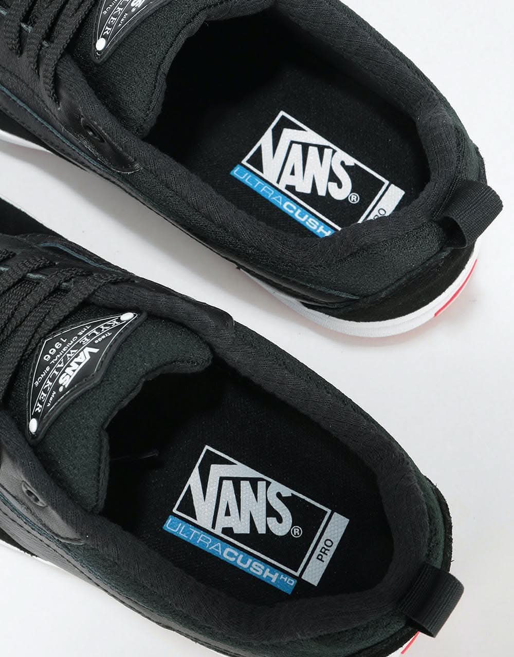 Vans Kyle Walker Pro Skate Shoes - Black/Red