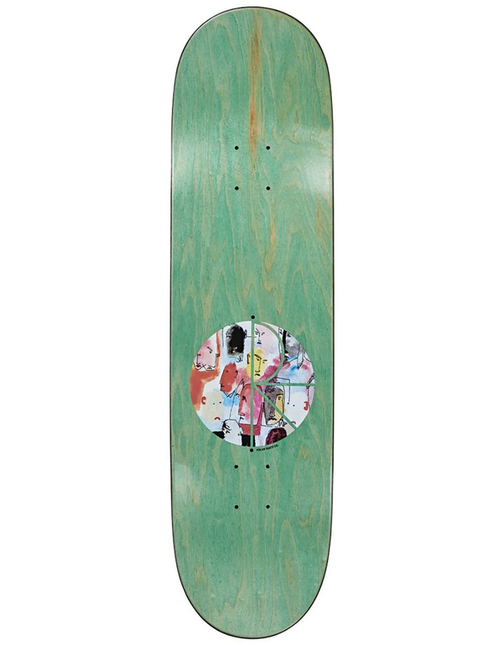 Polar Boserio Multi Personality Skateboard Deck - 8.6"