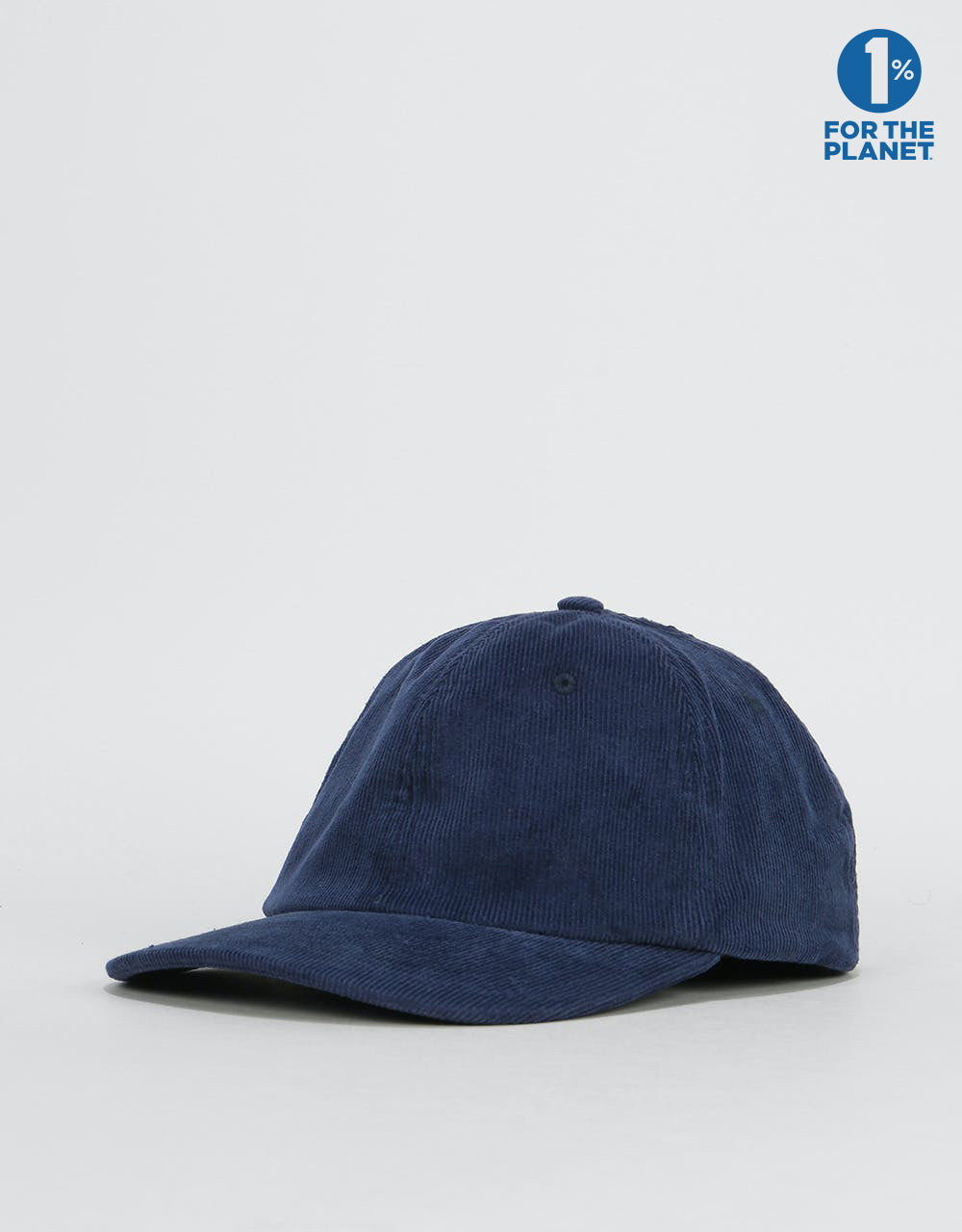 Route One Vintage Cord Dad Cap - Oxford Navy