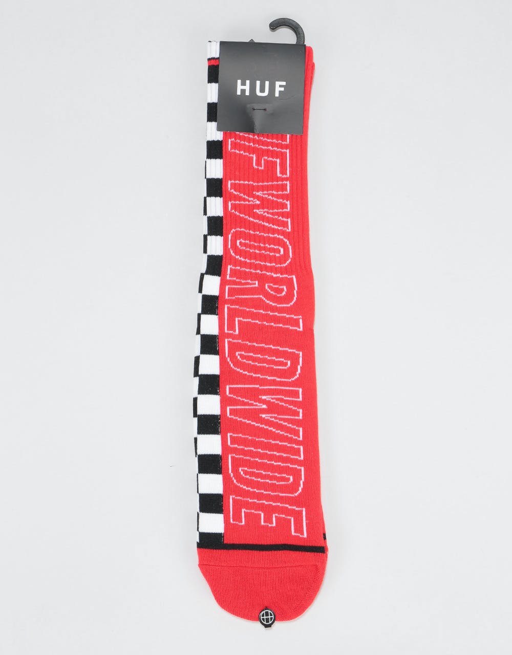 HUF Grand Prix Crew Socks - Scarlet