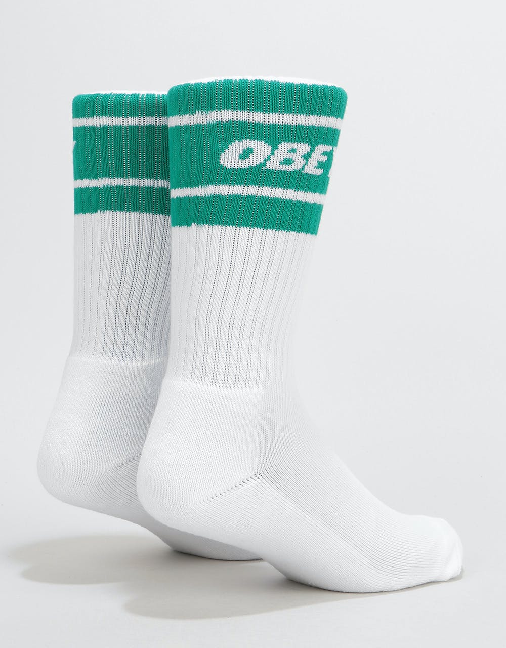 Obey Cooper II Socks - White/Teal