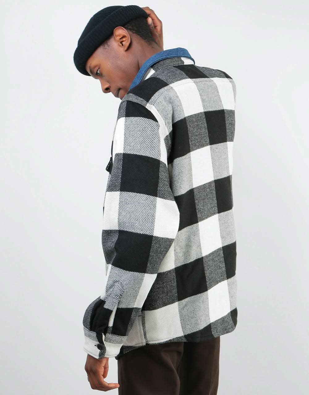 Levi's Skateboarding Quilted Mason Jacket - Manatee Bright White