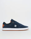 DC Crisis Skate Shoes - Navy/White