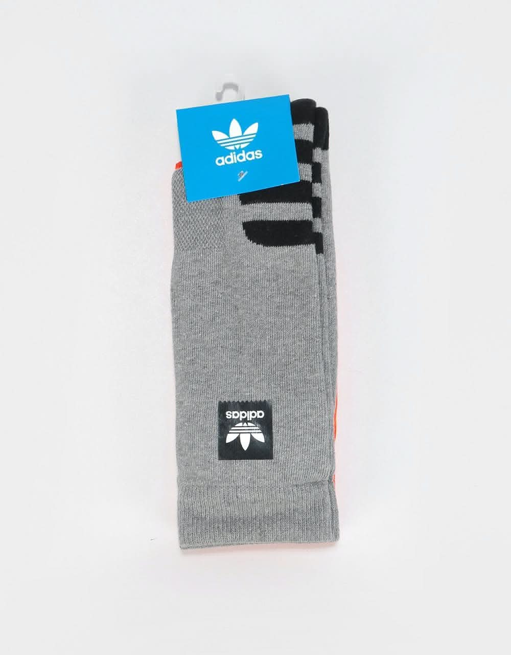 Adidas BB Socks - Collegiate Orange/Core Heather