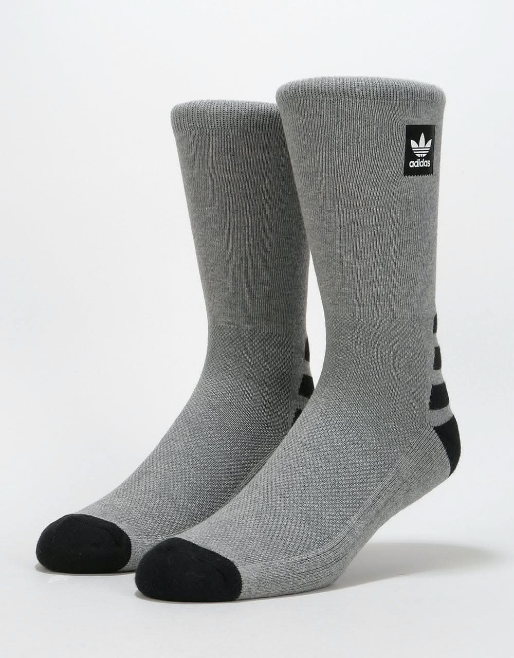 Adidas BB Socks - Collegiate Orange/Core Heather