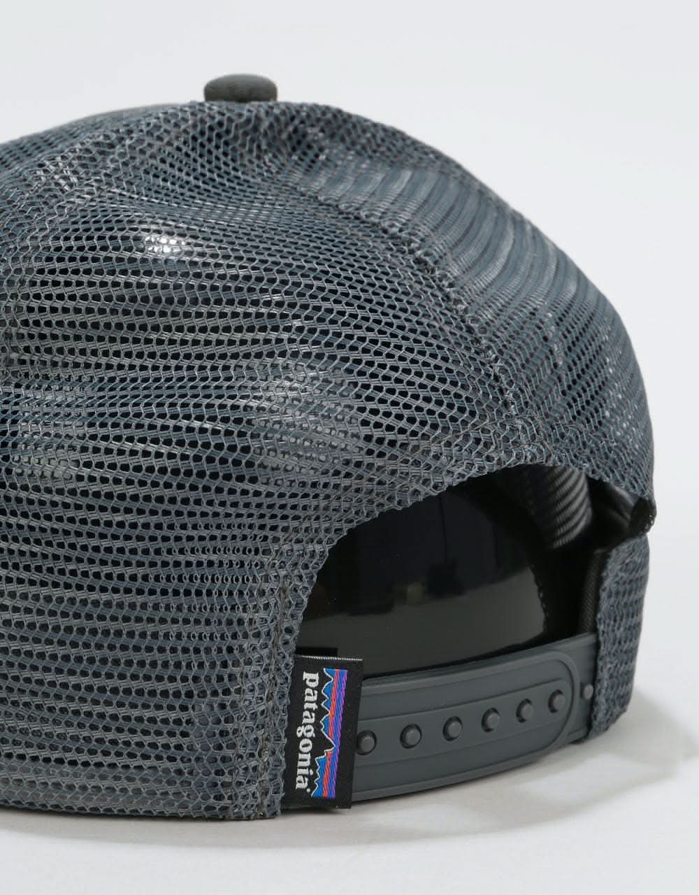 Patagonia P-6 Logo LoPro Trucker Cap - Forge Grey