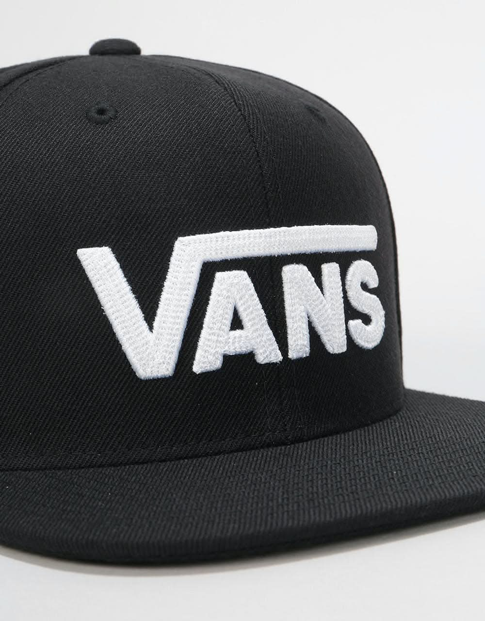 Vans Drop V II Snapback Cap - Black/White