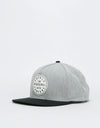 Herschel Supply Co. TM Snapback Cap - Heather Grey/Black