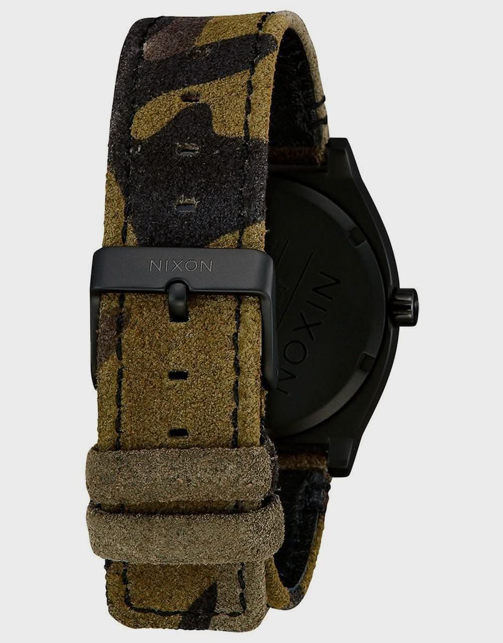 Nixon Time Teller Watch - Black/Camo/Volt
