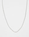 Midvs Co 22" Rope Chain Necklace - White Gold