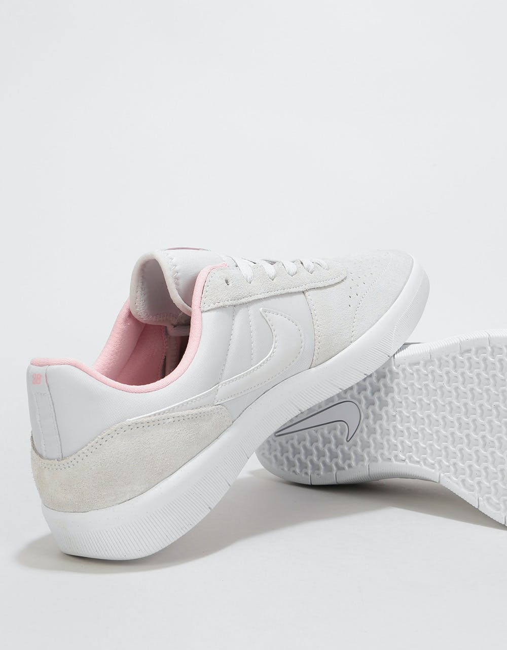 Nike SB Team Classic Skate Shoes - Vast Grey/Vast Grey-White-Bubblegum