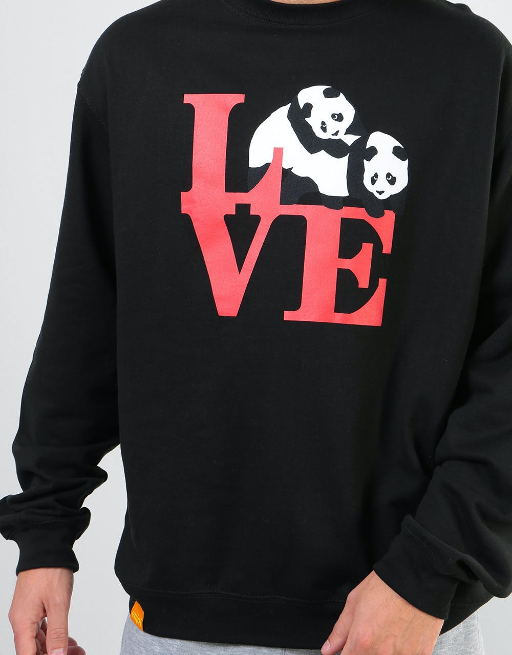 Enjoi Love Crew Sweatshirt - Black