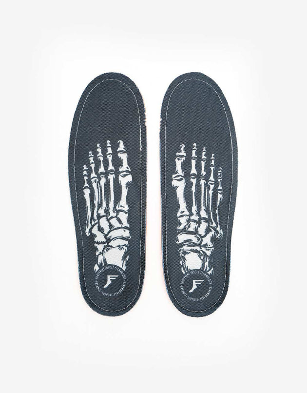 Footprint Skeleton White Kingfoam Elite 5mm Orthotic Insoles