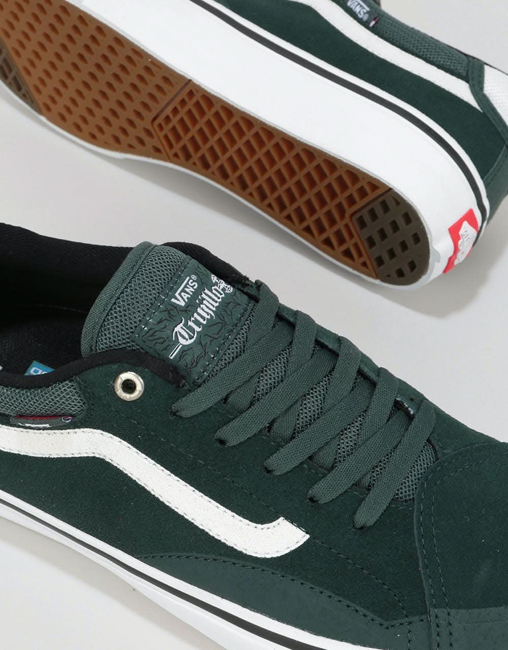 Vans TNT Advanced Prototype Skate Shoes - (Mesh) Darkest Spruce/True W