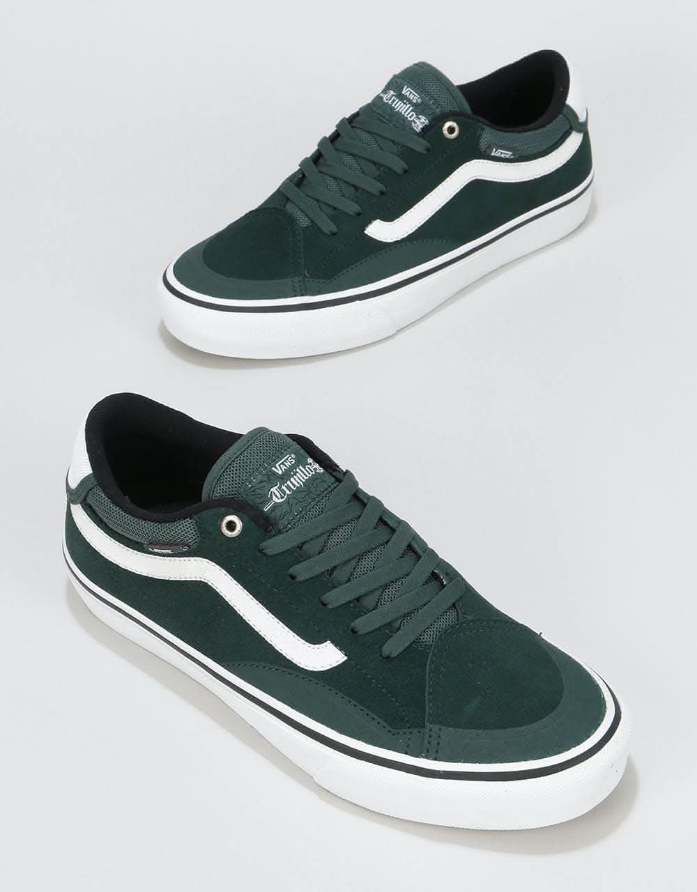 Vans TNT Advanced Prototype Skate Shoes - (Mesh) Darkest Spruce/True W