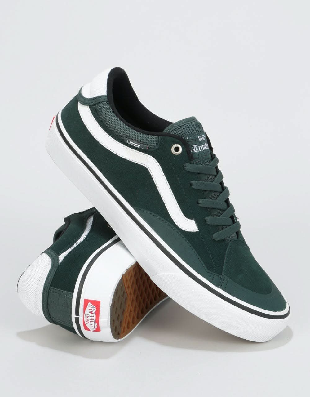 Vans TNT Advanced Prototype Skate Shoes - (Mesh) Darkest Spruce/True W