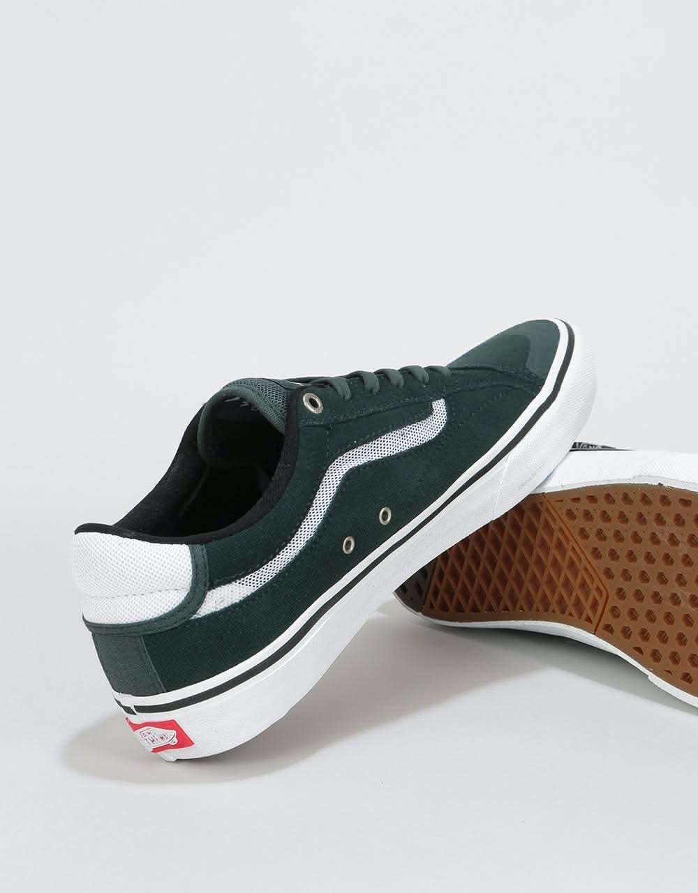 Vans TNT Advanced Prototype Skate Shoes - (Mesh) Darkest Spruce/True W