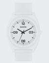 Nixon Time Teller P Corp Watch - Matte White/Black