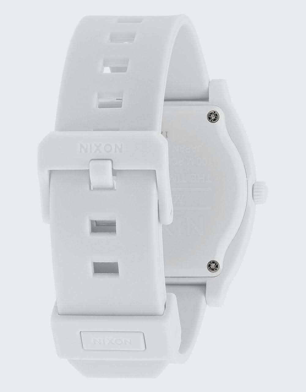 Nixon Time Teller P Corp Watch - Matte White/Black