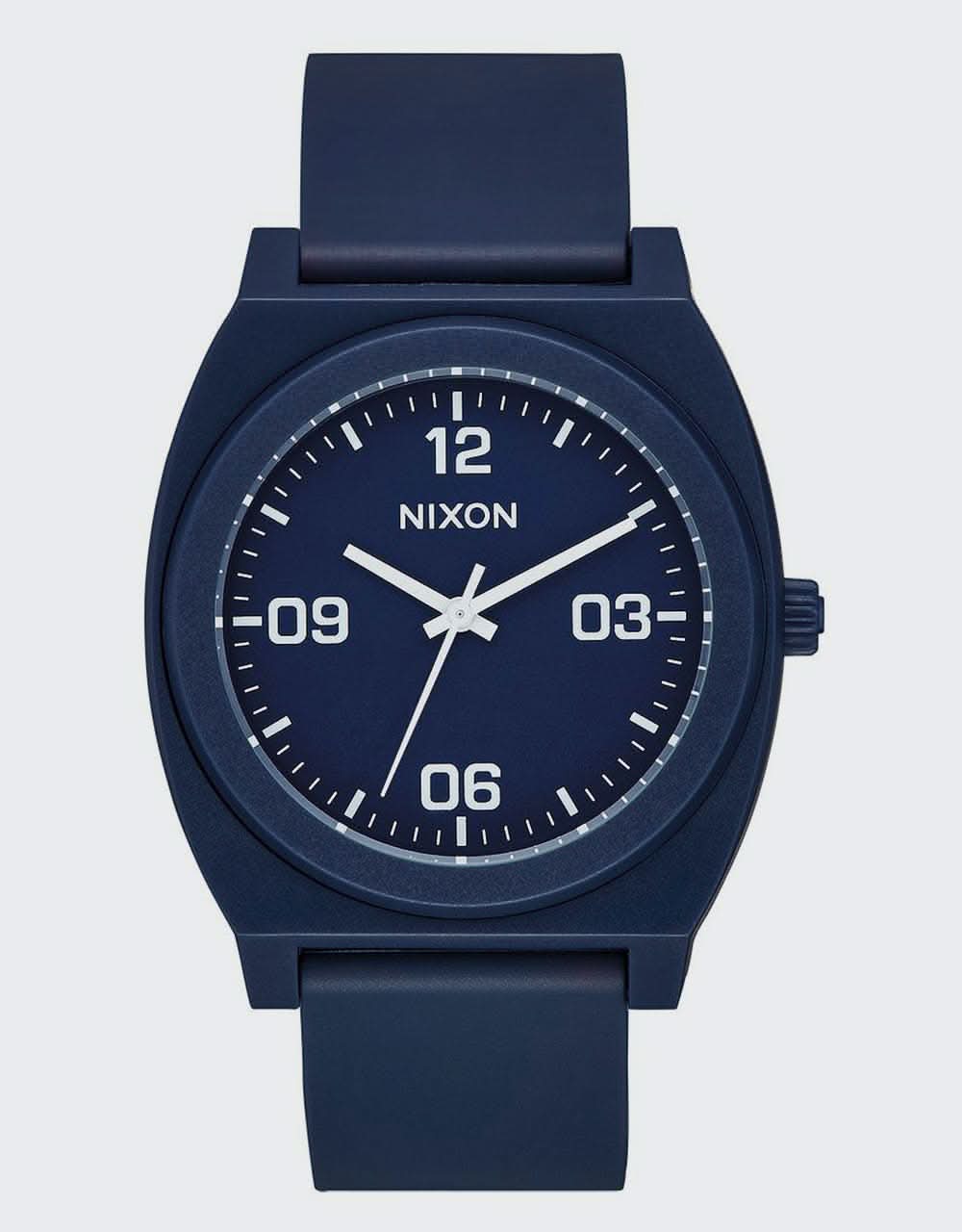 Nixon Time Teller P Corp Watch - Matte Navy/White