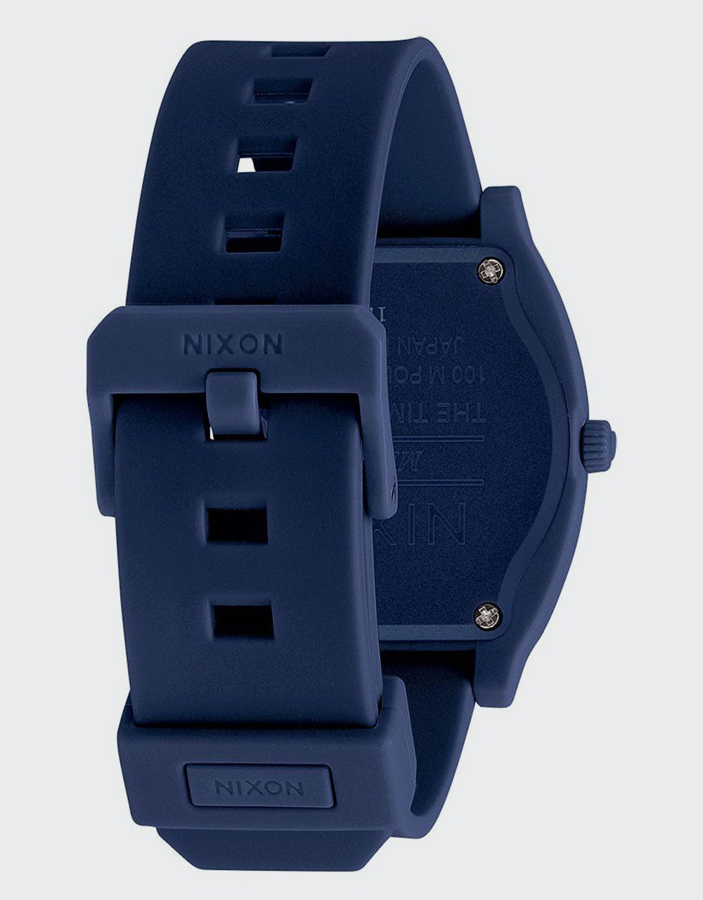Nixon Time Teller P Corp Watch - Matte Navy/White