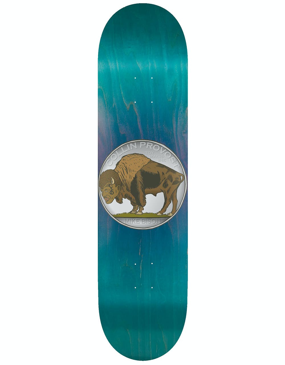 Toy Machine Provost Bison Skateboard Deck - 8.5"