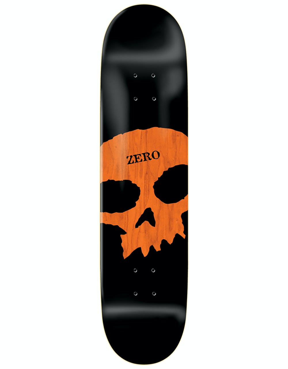 Zero Single Skull Knockout Skateboard Deck - 8.5"