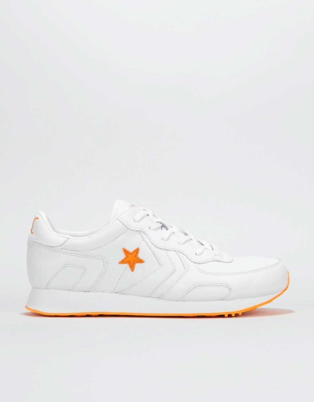Converse x Illegal Civ Thunderbolt Ox Shoes - White/Orange/White