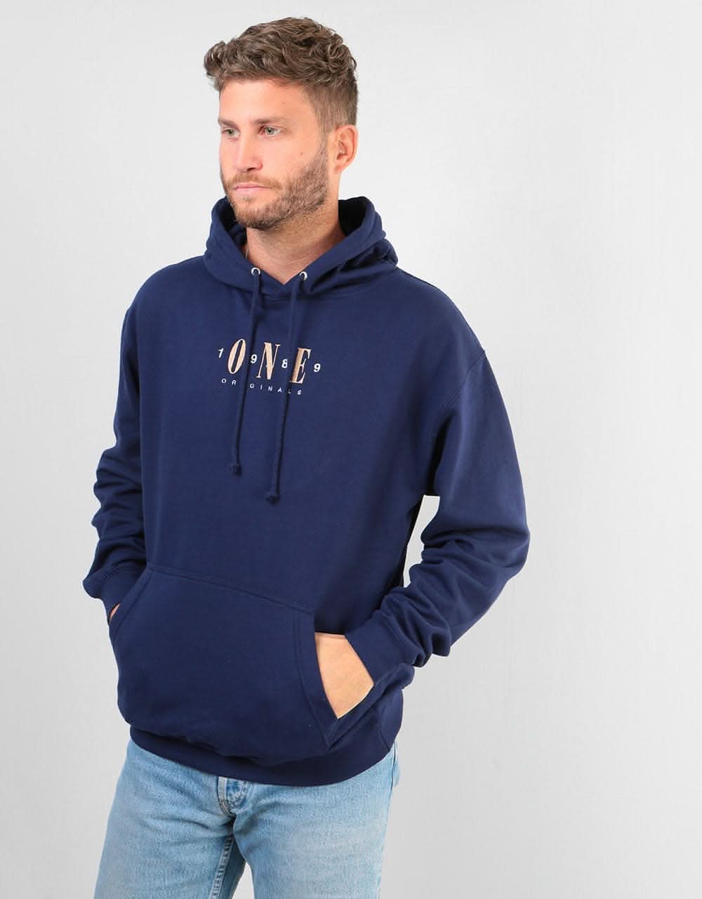 Route One Originals Pullover Hoodie - Navy