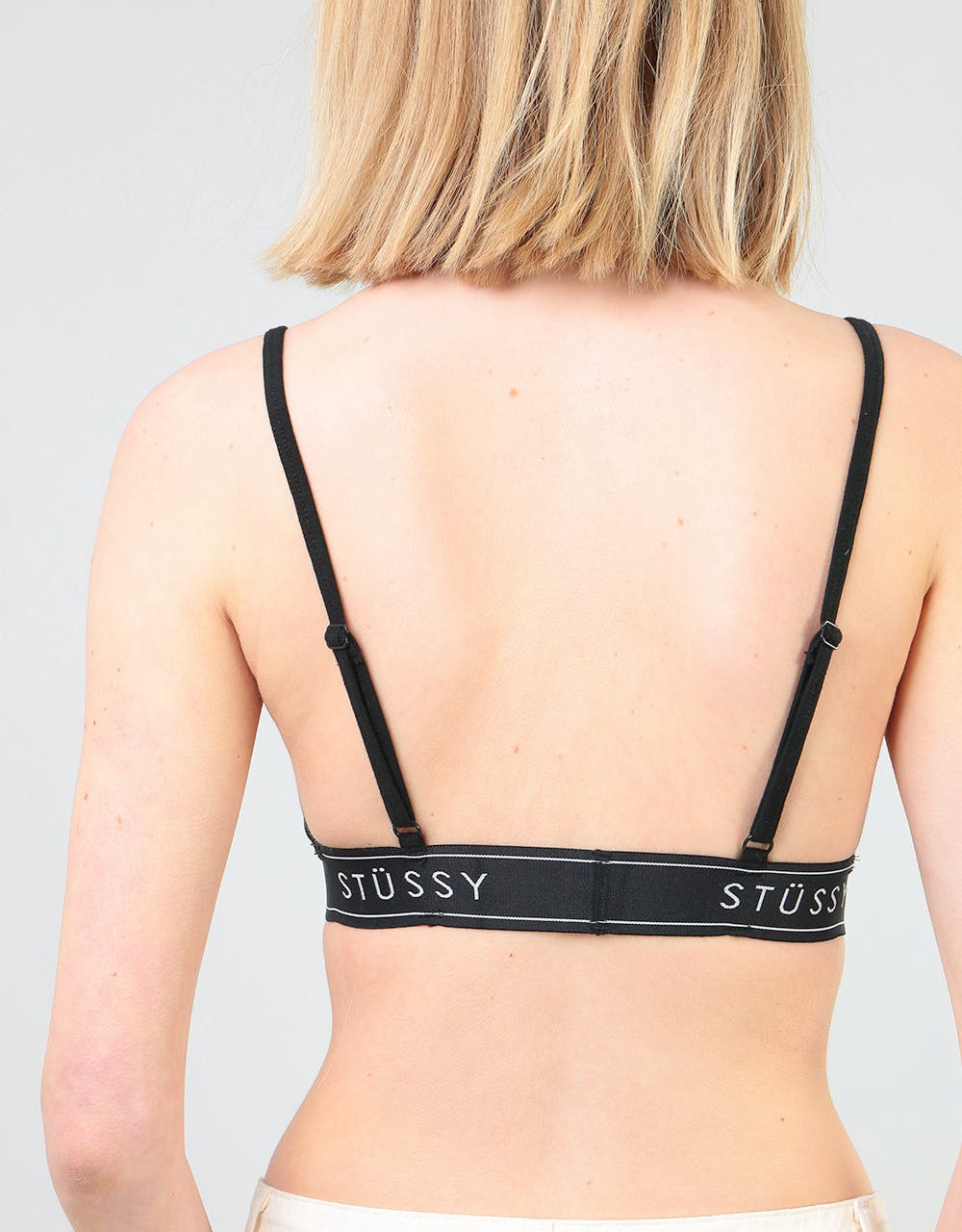 Stüssy Womens Basic Triangle Top - Black
