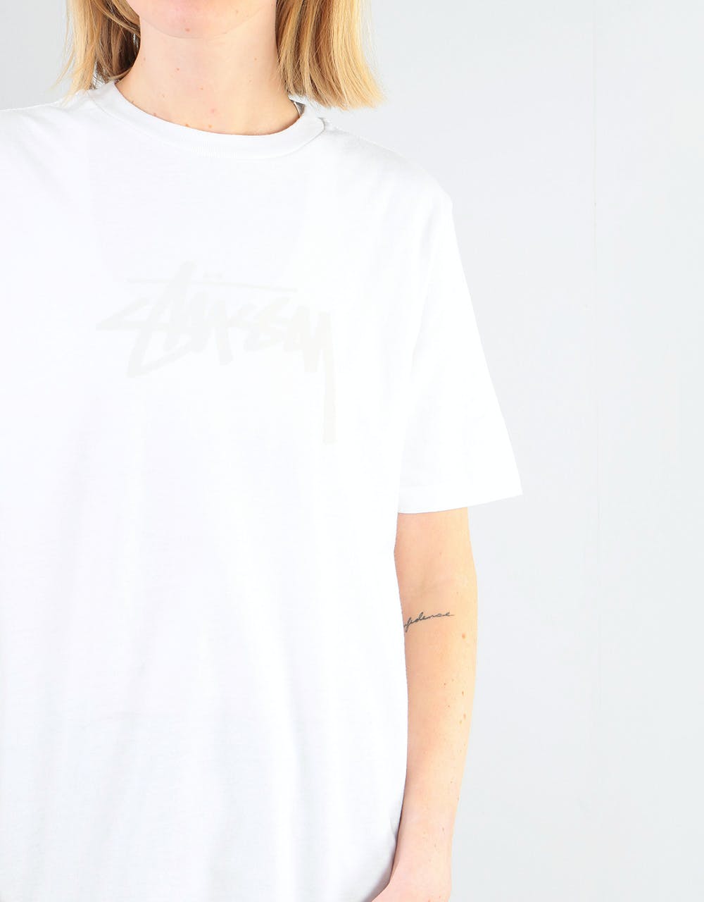 Stüssy Womens Stock T-Shirt - White