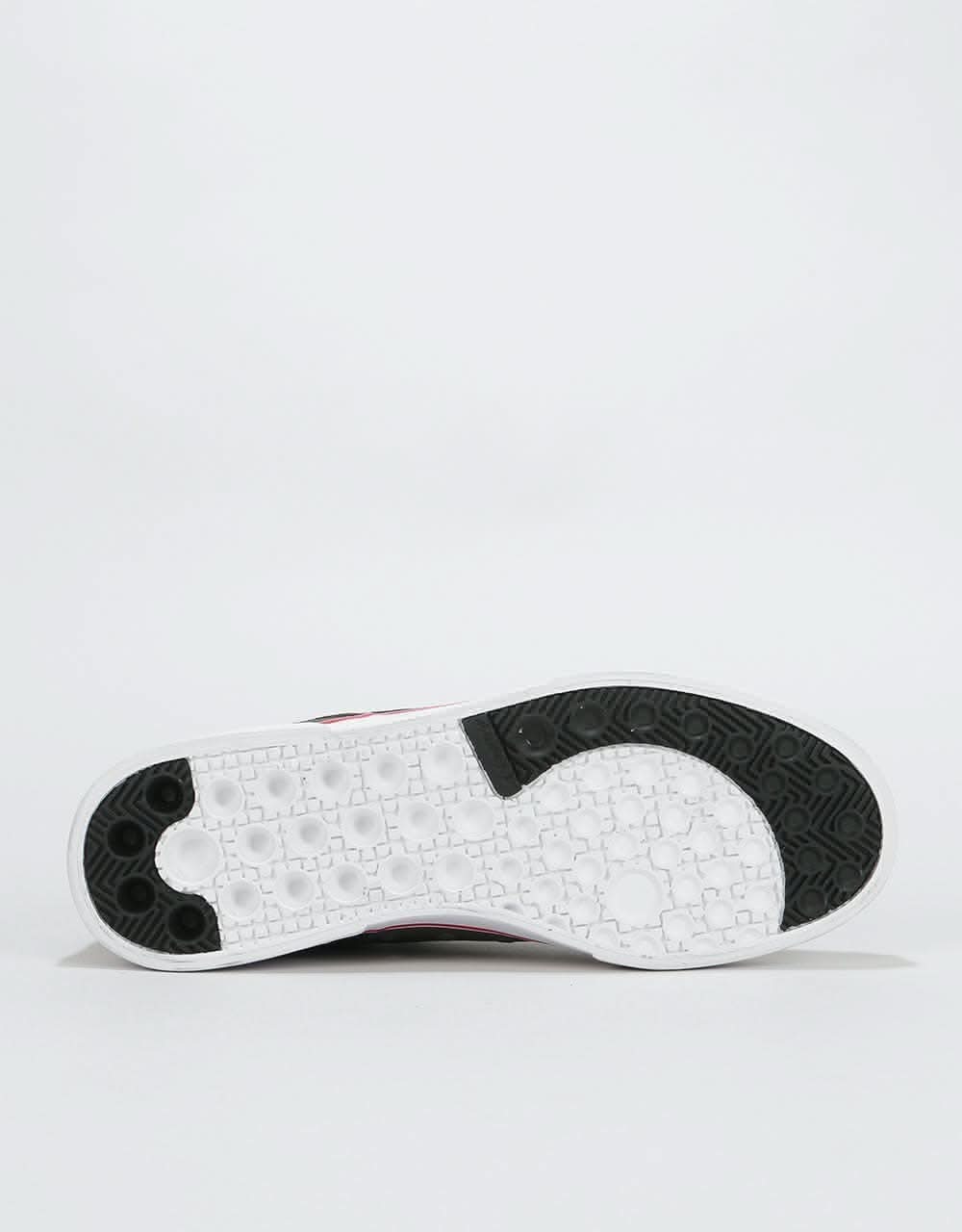 DC Switch Plus S Skate Shoes - Black/Athletic Red/White