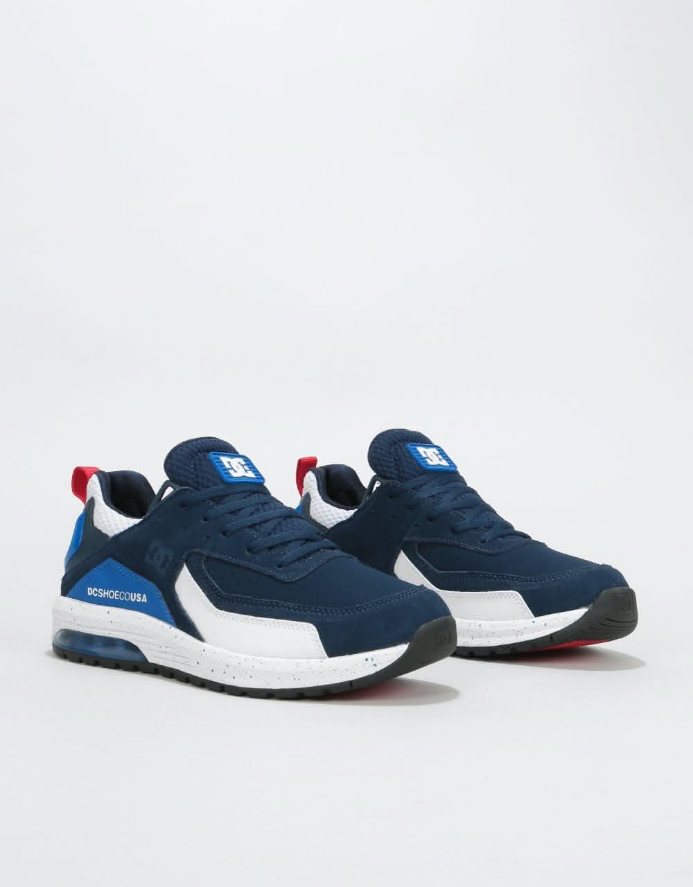 DC Vandium SE Skate Shoes - Navy/White