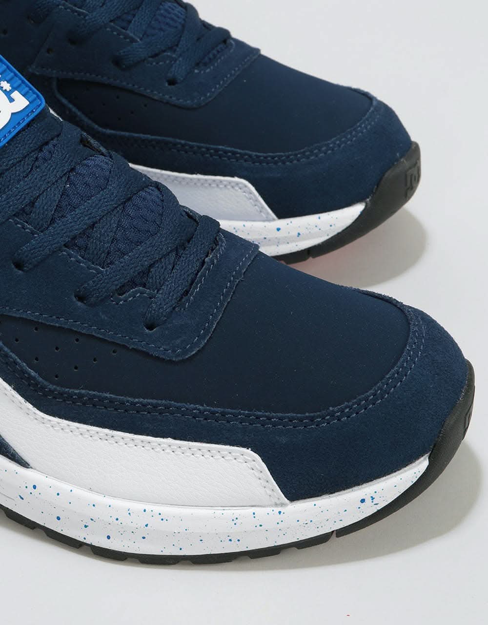 DC Vandium SE Skate Shoes - Navy/White