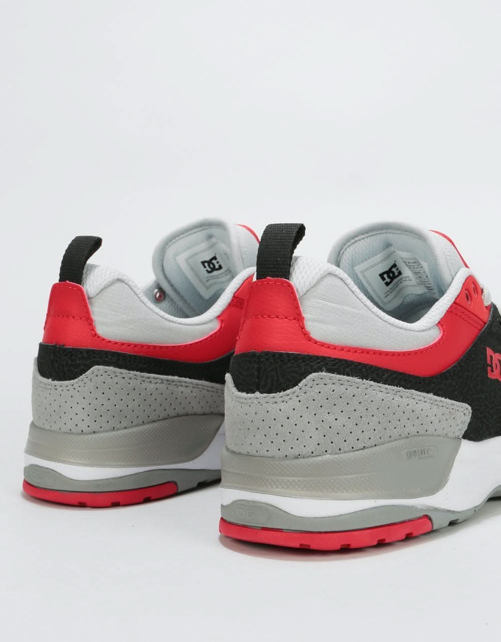 DC E.Tribeka Skate Shoes - Black/Athletic Red/Battleship