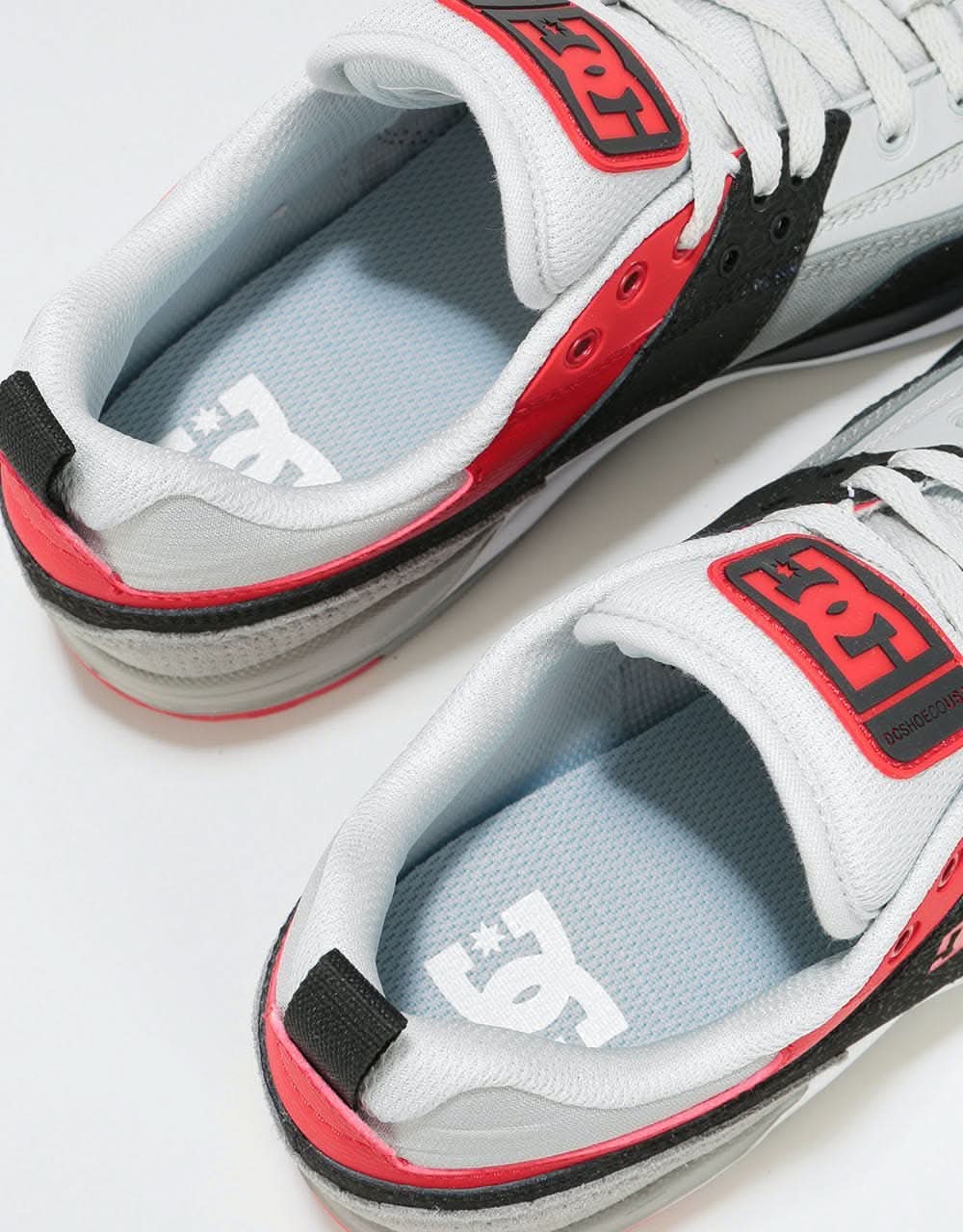 DC E.Tribeka Skate Shoes - Black/Athletic Red/Battleship