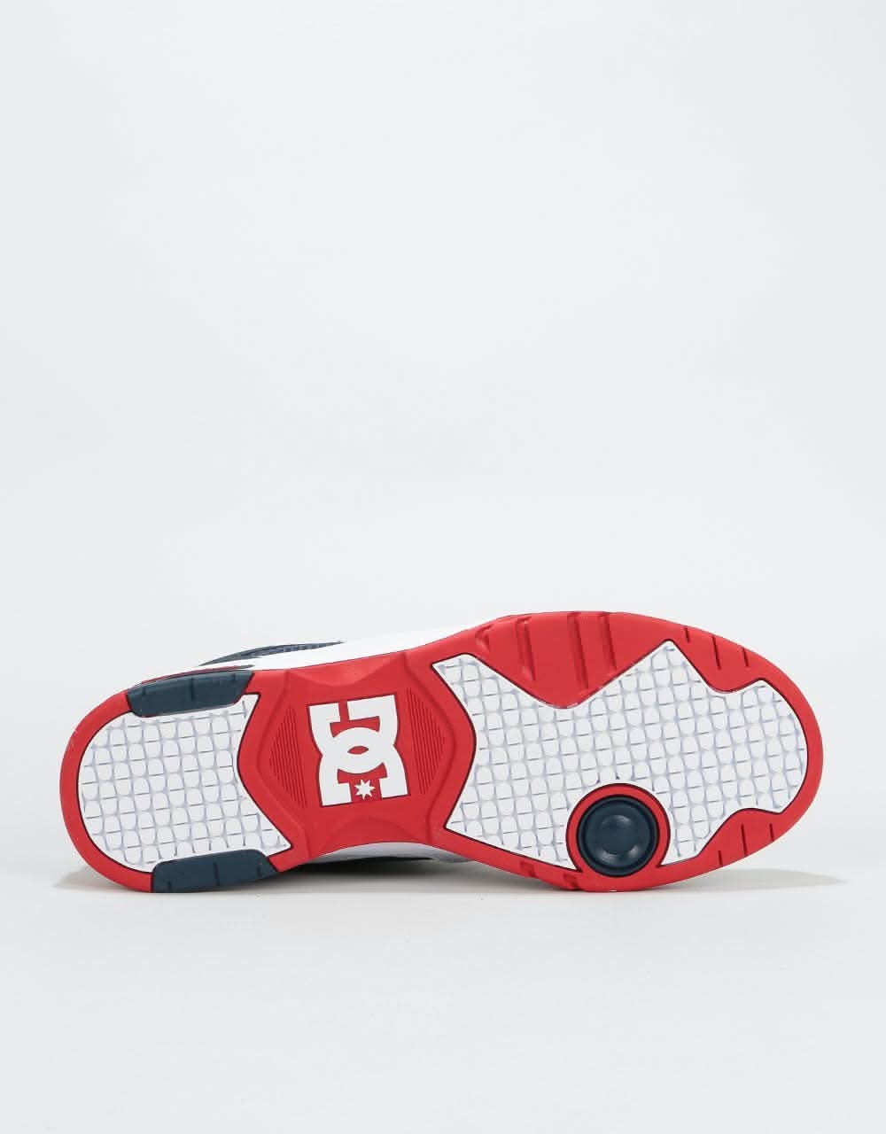 DC Maswell Skate Shoes - Navy/White