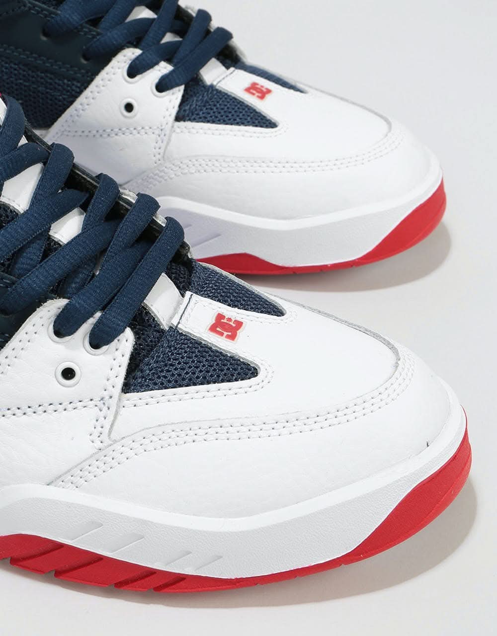 DC Maswell Skate Shoes - Navy/White